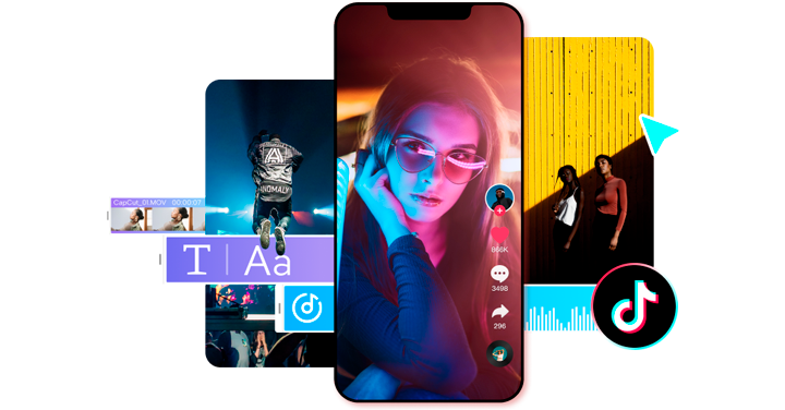 tiktok montaż video