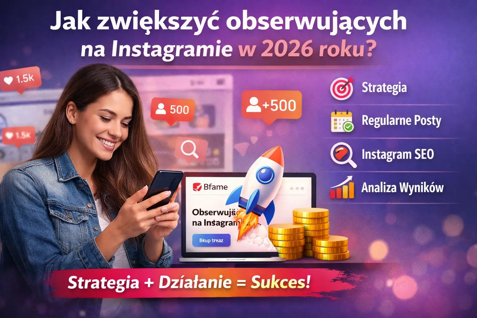 12 sposobów na więcej obserwujących na Instagramie w 2026