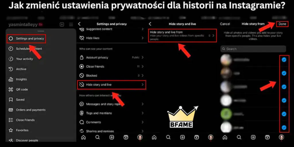 Jak zmienić ustawienia prywatności dla historii na Instagramie?